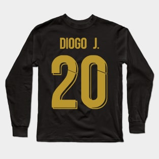 Diogo Jota Gold Long Sleeve T-Shirt